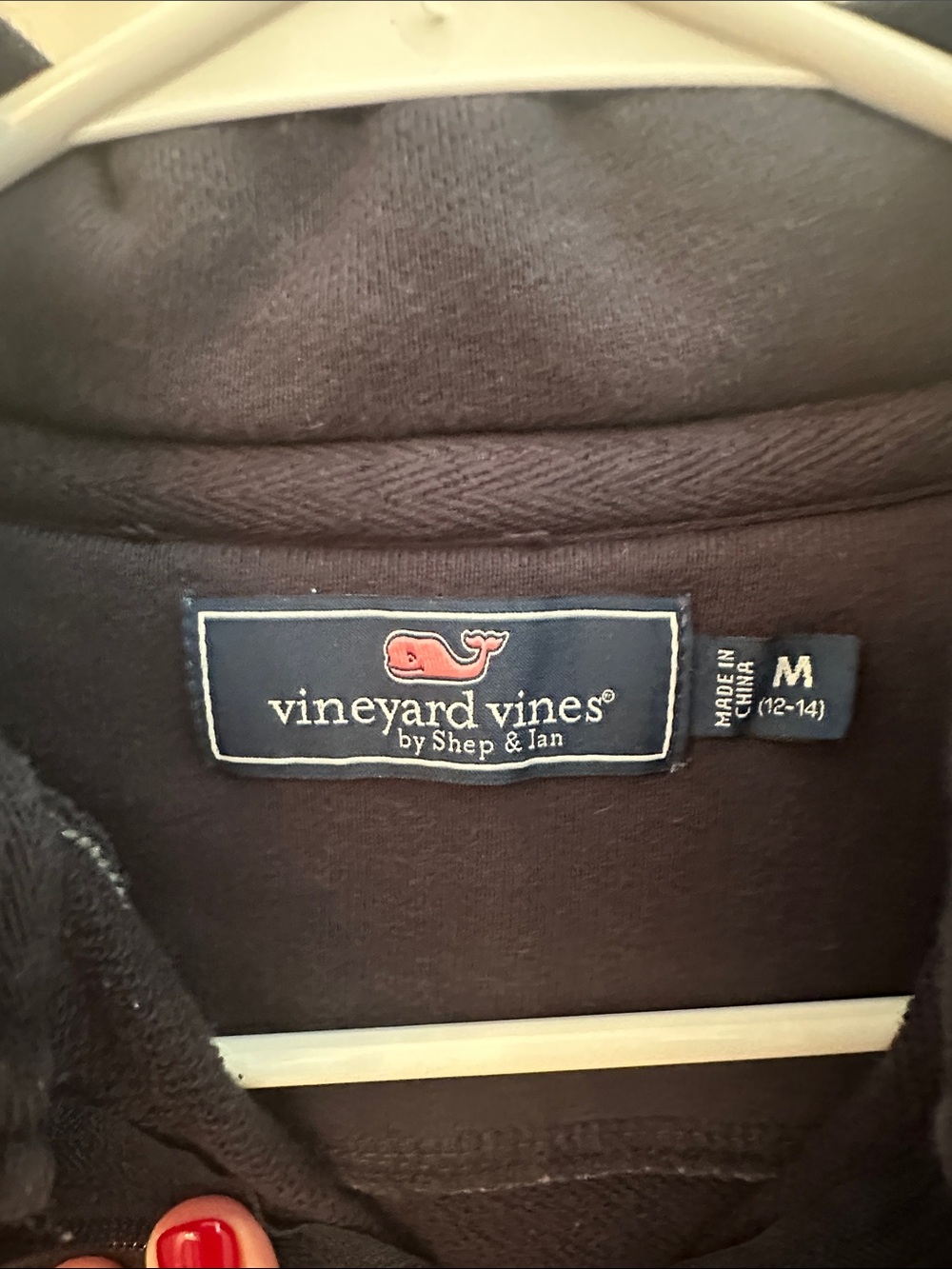 Vineyard Vines Boys Quarter-Zip Pullover - Navy - Picture 2 of 6